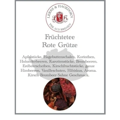 Afbeelding van Rode fruitthee 250 g