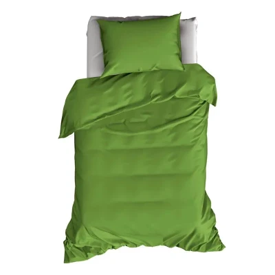 Afbeelding van De Witte Lietaer Olivia Dekbedovertrek Eenpersoons 140x200/220 cm Cactus