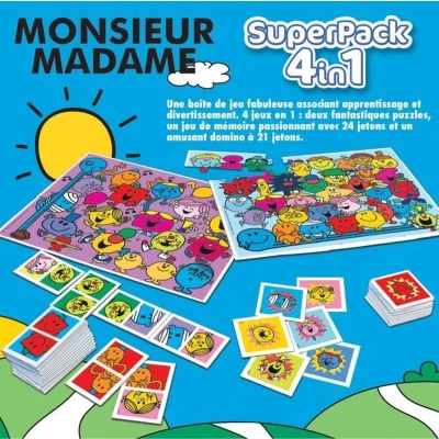 Afbeelding van Educatief Spel Educa Monsieur Madame