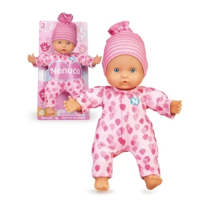 Afbeelding van Babypop Nenuco Roze 25 cm