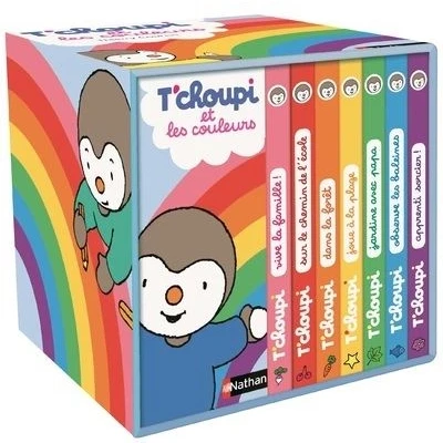 Image de Ma petite bibliothèque T&#039;choupi et les couleurs