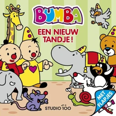 Afbeelding van Bumba : kartonboek met flapjes Nieuw tandje
