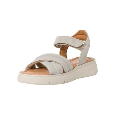 Afbeelding van Tamaris Damessandalen met hak 1 28704 42 341, maat: 40 EU, Taupe