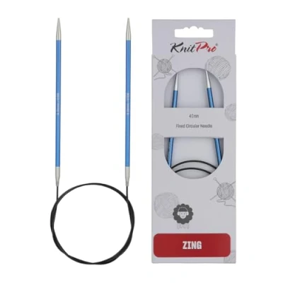 Afbeelding van KnitPro Zing rondbreinaalden 150cm 4.00mm.