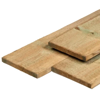 Afbeelding van Plank Midden Europees grenen 2,0x20,0x400 cm I Tuindeco