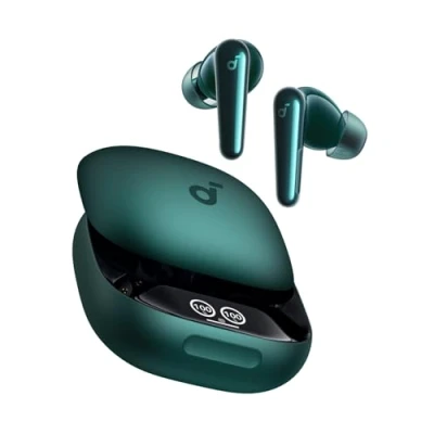 Afbeelding van soundcore Liberty 4 Pro by Anker, draadloze hoofdtelefoon met ruisonderdrukking, 7 sensoren en adaptieve real time 2 x snel opladen, hifi muziek op studioniveau, duidelijke oproepen