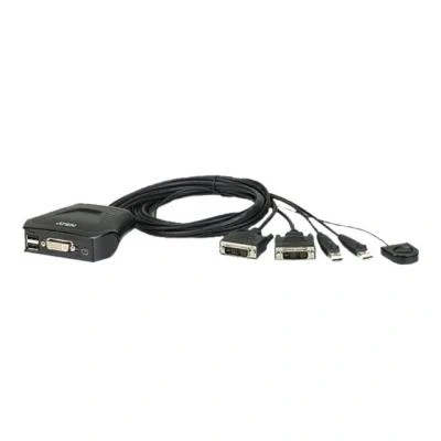 Image de ATEN CS22D commutateur KVM 2 ports Ordinateur de bureau