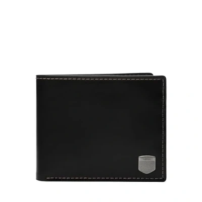 Afbeelding van Fossil Hayes Portemonnee, Heren, Maat: One Size, Black