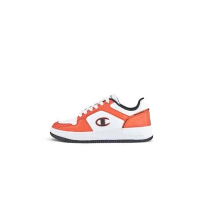 Afbeelding van Champion Rebound 2.0 LOW Unisex Basketbalschoenen voor kinderen, Maat: 36.5, White/koi/black Pu