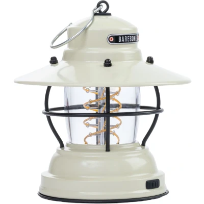 Afbeelding van Barebones Outpost Lantaarn Vintage White Wit Verlichting Batterijen