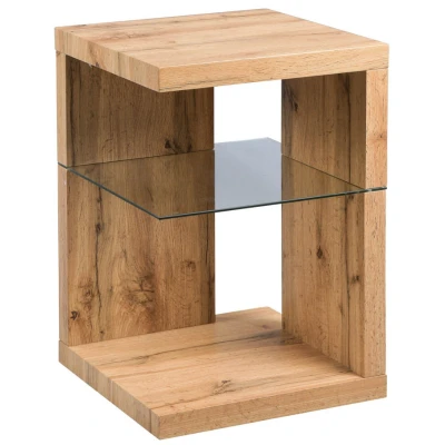 Afbeelding van M2 Kollektion Domingo Bijzettafel Wildeiken