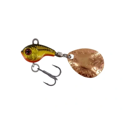 Afbeelding van Westin Dropbite Tungsten Spin Tail Jig 2cm 13g Kleur : Gold Rush