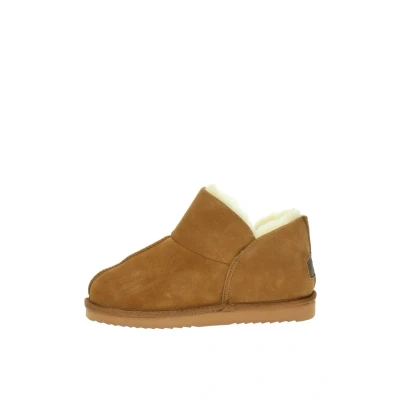 Afbeelding van Warmbat Pantoffel Willow Kids WLW2210 Cognac