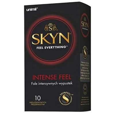 Afbeelding van Unimil Skyn Feel Everything Intense Non Latex Condoms 10Pcs