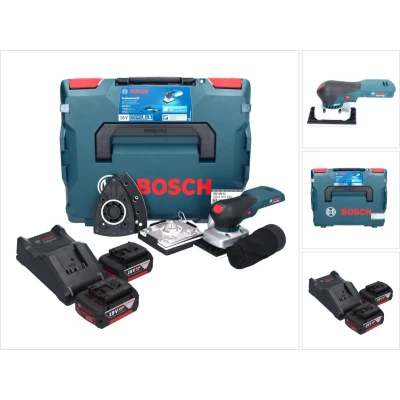 Afbeelding van Bosch GSS 18V 13 accu vlakschuurmachine 18 V + 2x 5.0 Ah lader L BOXX