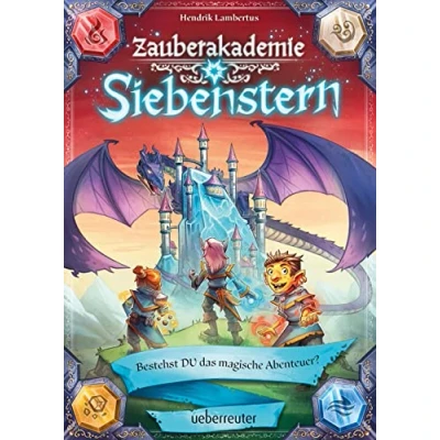 Afbeelding van Zauberakademie Siebenstern Bestehst DU das magische Abenteuer? (Zauberakademie Siebenstern, Bd. 1)