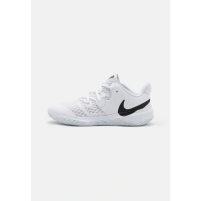 Afbeelding van Nike Performance ZOOM Hyperspeed Court Unisex Handbalschoenen, Maat: 44.5, White/black Textiel/ synthetisch