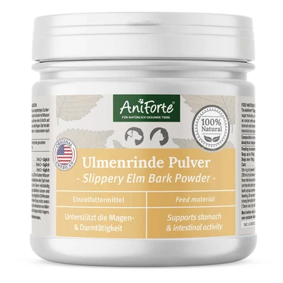 Afbeelding van 100g AniForte iepenschors poeder supplement voor honden en katten