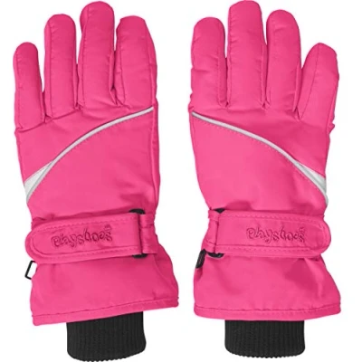 Afbeelding van Playshoes Handschoenen Kinderen Roze Maat 8 12 jaar