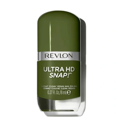 Image de Revlon, Ultra Hd Snap, VernisàOngles 100 pourcentage Vegan, 78 d&#039;Ingrédients d&#039;Origine Naturelle, Formule Intense, Brillante et Fortifiante, N022 Commander In Chief, 8 Ml