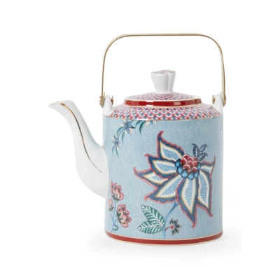 Afbeelding van Pip Studio Oriental Flower Festival Theepot 1 Liter Blauw