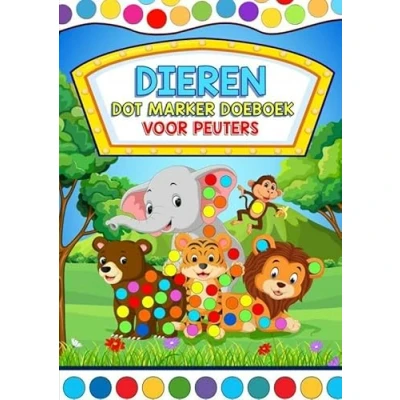 Afbeelding van Dieren Dot Marker Doeboek voor Peuters