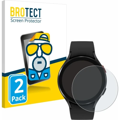 Afbeelding van BROTECT Screenprotector voor Samsung Galaxy Watch 4 (44mm) Folie Beschermfolie matte (2 Stuks)