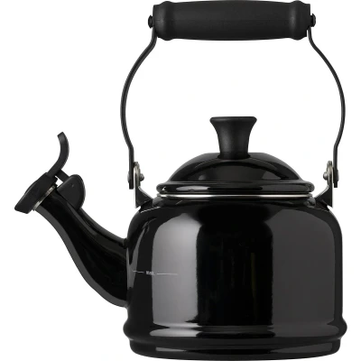 Afbeelding van Le Creuset Fluitketel Demi Ebbenzwart 1.1 Liter