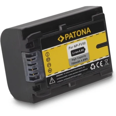 Afbeelding van PATONA 1117 Lithium Ion 700mAh 6.8V oplaadbare batterij/accu