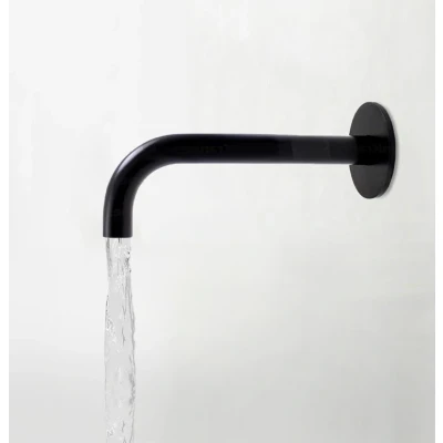 Afbeelding van Waterevolution Flow dikke uitloop mat zwart 19cm T1671 19PR