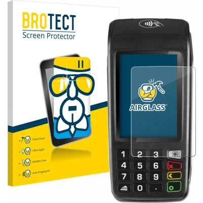 Afbeelding van BROTECT Screenprotector voor ingenico Move/5000 Folie Beschermfolie Beschermglas transparant