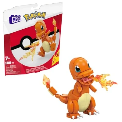 Image de Jeu de construction Mega Bloks Pokémon Salamèche 180 pièces