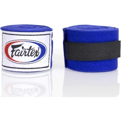 Afbeelding van Fairtex HW2 Elastische katoenen handbandage, 30,5 m en 457,2 cm, meerdere kleuren (blauw, 304,8 cm)