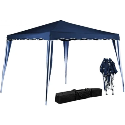Afbeelding van Vouwbare Partytent Capri 3x3m Donkerblauw