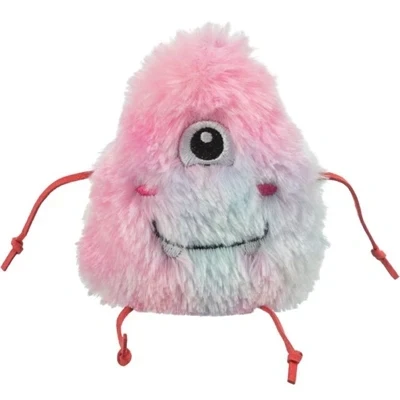 Afbeelding van TRIXIE MONSTER PLUCHE MET CATNIP ROZE 12 CM