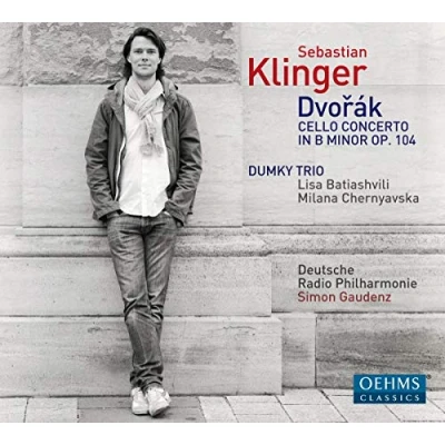 Afbeelding van Sebastian Klinger, Deutsche Radiophilharmonie, Simon Gaudenz Dvorak Cello Concerto/Dumky Trio (CD)