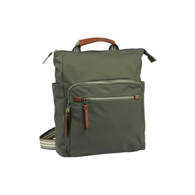Afbeelding van camel active Vrije tijd Rugzak Bari Hobo Bag / Backpack Khaki Donkergroen