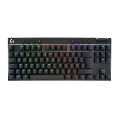 Image de Logitech G PRO X TKL Lightspeed Clavier Gamer AZERTY Noir