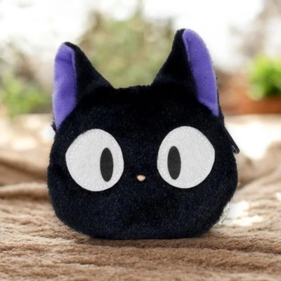 Afbeelding van Ghibli Kiki&#039;s Delivery Service Jiji Plush Coin Purse