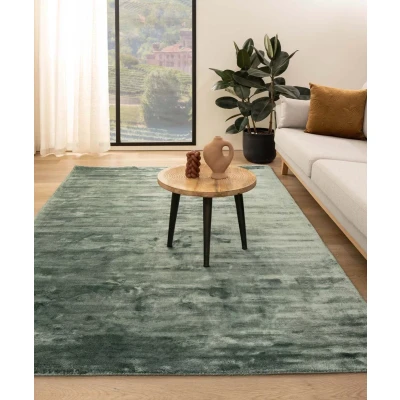 Afbeelding van Viscose Vloerkleed Pearl Azuurblauw 120x170 Cm