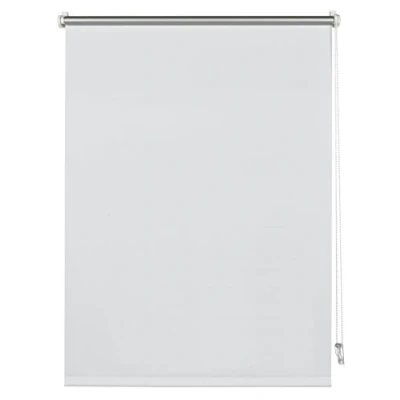 Afbeelding van Gardinia Store Rolgordijn met thermische coating op de achterkant om te plakken of vast zetten, hoge lichtreflectie, energiebesparend, ondoorzichtig, montageset incl. wit, 75 x 150 cm (l b)