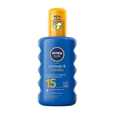 Afbeelding van Nivea Spray SPF 15 Sun (Moisturising Spray) 200 ml 200ml