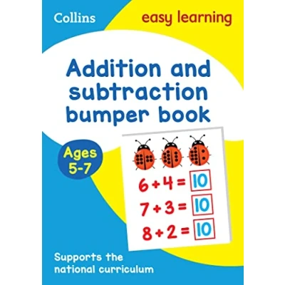 Afbeelding van Addition and Subtraction Bumper Book Ages 57 Prepare for school with Easy home Learning Collins KS1