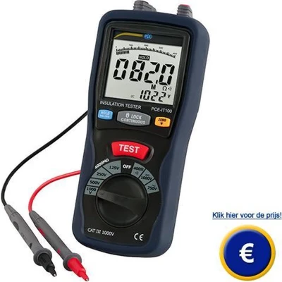 Afbeelding van PCE Instruments IT100 Ohmmeter