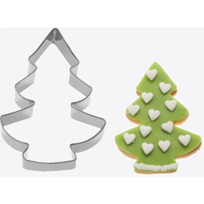 Afbeelding van Westmark uitsteekvorm uit rvs kerstboom 5.9x4.5x2.2cm