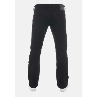Afbeelding van Mustang Heren Jeans Broeken Oregon bootcut Fit Zwart Volwassenen Denim Jeansbroek