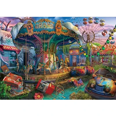 Afbeelding van Ravensburger 1000 el. Mroczny karnawaÄš [Puzzle]