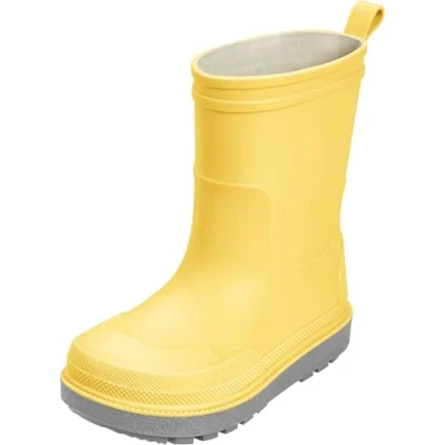 Image de Playshoes Bottes de pluie unisexes pour enfant, Jaune TPE, 29 EU