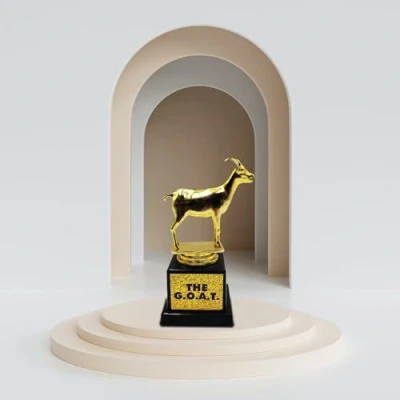 Afbeelding van Mad Monkey 2000017 Decoratieve beker Goud/zwart