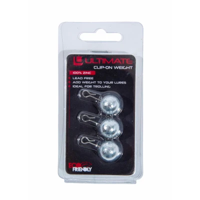 Afbeelding van Ultimate Clip On Weight Zinc 10g (3pcs)